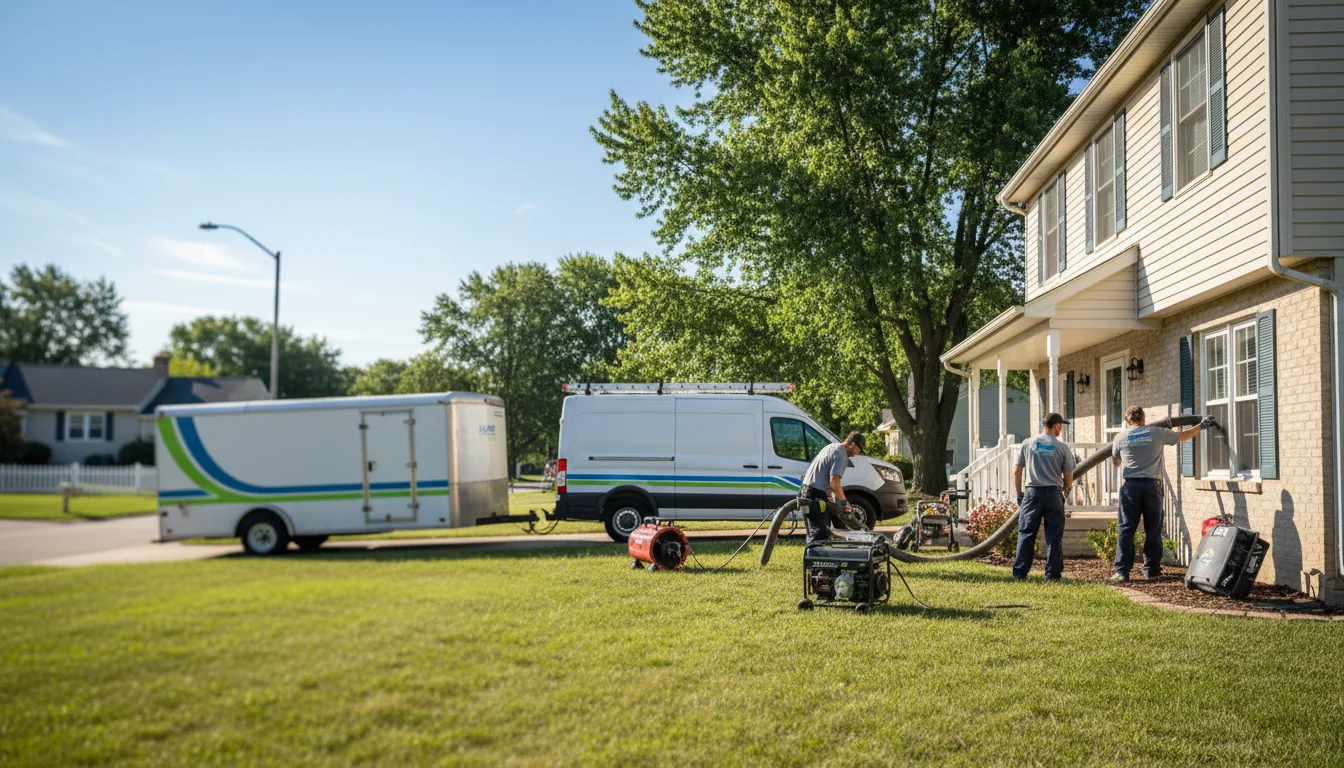 Flooded Basement Restoration And Cleanup With Repair in Cave City, AR near me